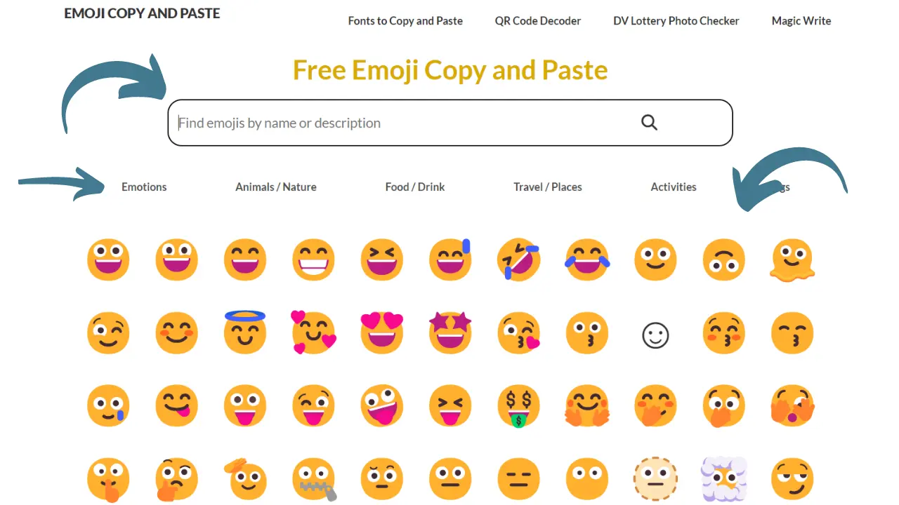 Emoji Copy and Paste
